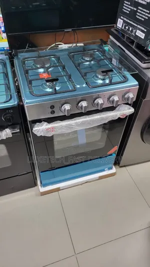 Hisense 4 Gas Burner Cooker With Gas Oven 60×60