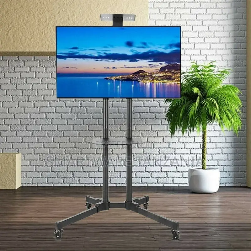TV Stand Rolling TV Cart Stand With Wheel 32-70" Flat Screen
