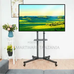 32-70 Inch Display Mobile Stand Floor TV Rack Cart Outdoor