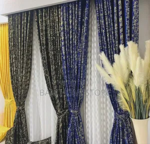 Curtains Set (Pazia Set , Pazia Nzito 2 Na Less 1)