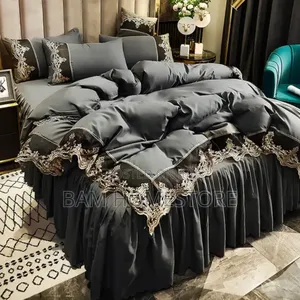 Bedding Set(Duvert Cover1,Bedskeet1,
Foronya4
)Size 7/8