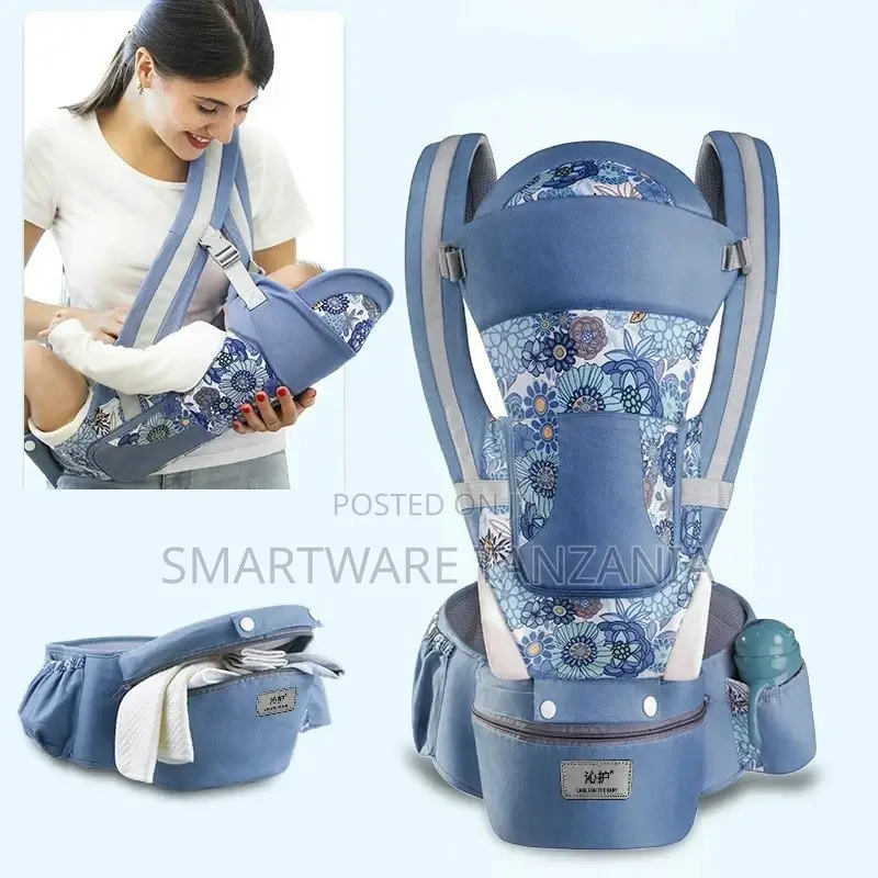 3 In 1 Baby Carrier Hipseat Light Blue