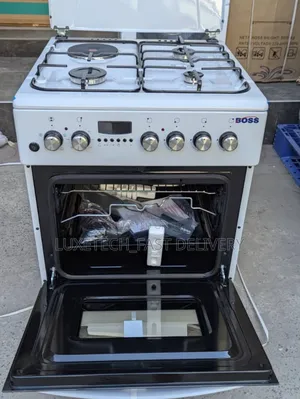 Boss 3 Gas and 1 Electric Burner With Electric Oven 60*60cm