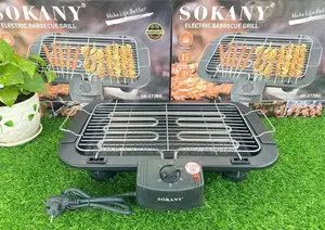 Electric Barbecue Grill Table Top BBQ Grill Smokeless