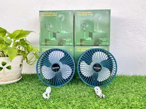 Foldable Table Desk Fan | Telescopic Design Floor | 3 Speeds