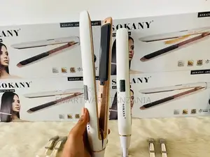 Professional 2 In 1 Ceramic Hair Straightener Flat Iron
