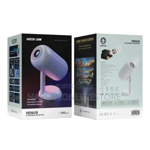 Green Lion Venus4k Portable Projector - White