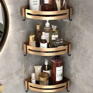 Shower Shelves Wall Mounted Bath Shelf With Hooks Shower