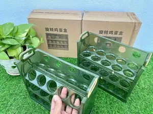 Fridge Door Egg Rack, Multi Tier Egg Holder Counter Top Tray