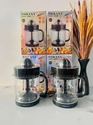 SOKANY Electric Citrus Press 30w, 1.2L, Black