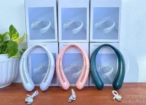 Portable Neck Fan, 3 Speeds For Outdoor Indoor Neck Fan