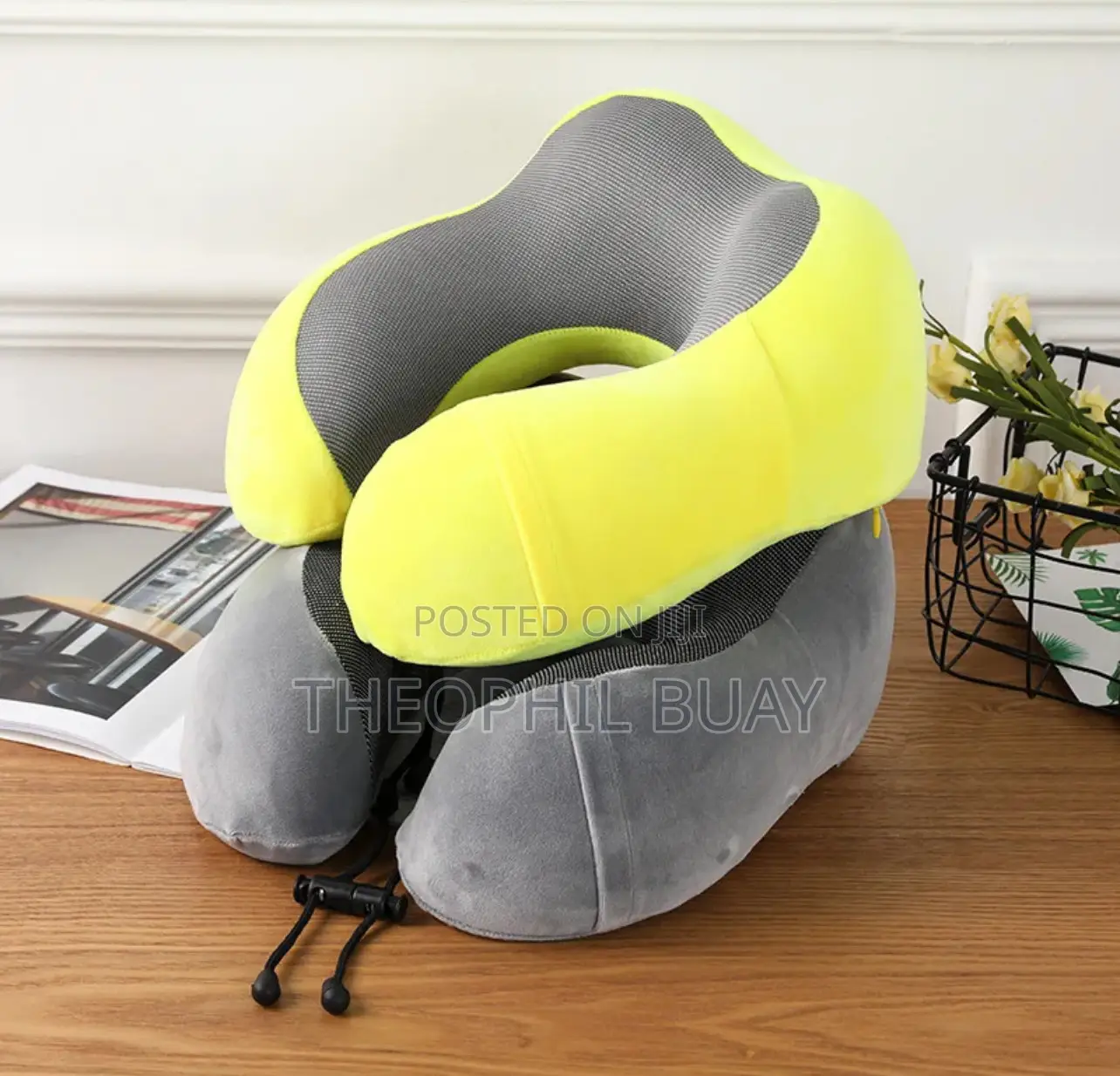 Neck Pillow for Travel (Mto Wa Shingoni)