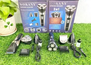 Sokany Multifunctional 3 In 1 Strong Shaver