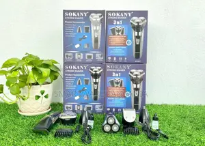 Electric Shaver, Rechargeable Wet Dry Shaver With Trimmer