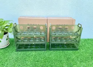 3-Layer Egg Storage Container, Egg Storage Container Rack