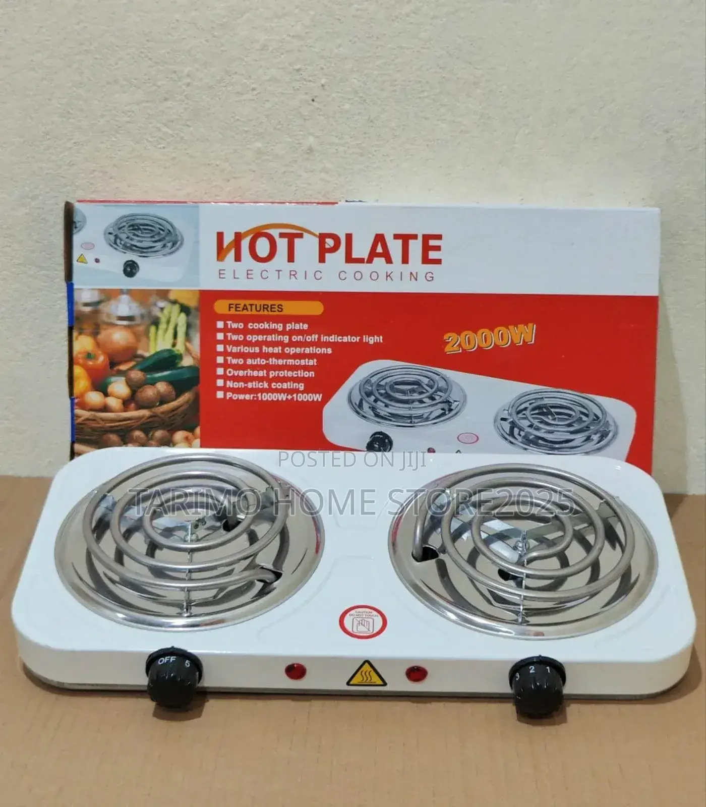 *Electric Cooking Double Coil 200W