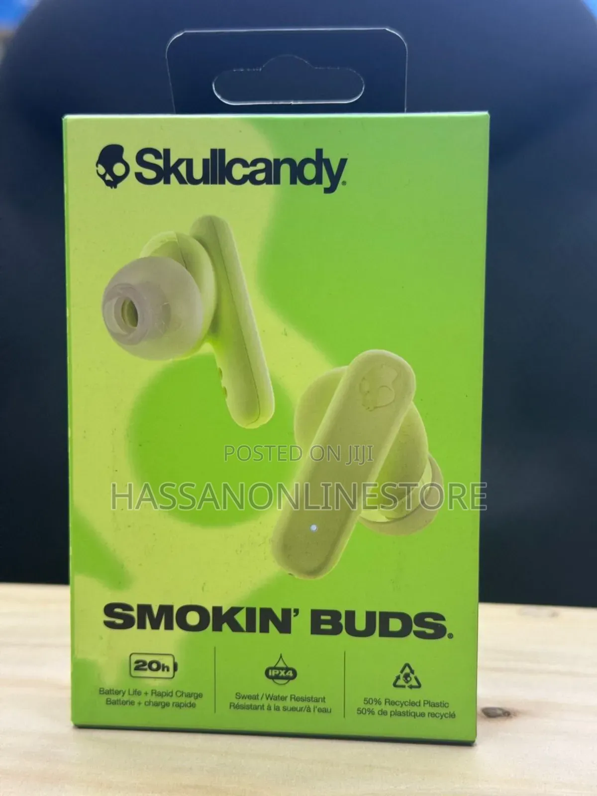 Skullcandy Smokin' Buds True Wireless Earbuds - Matcha