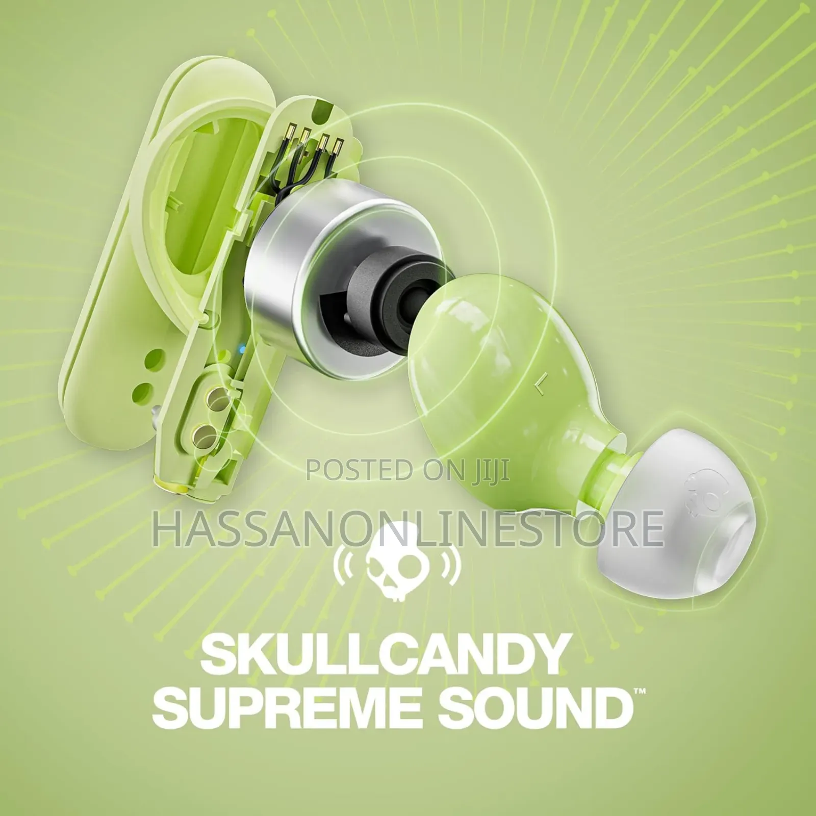 Skullcandy Smokin' Buds True Wireless Earbuds - Matcha