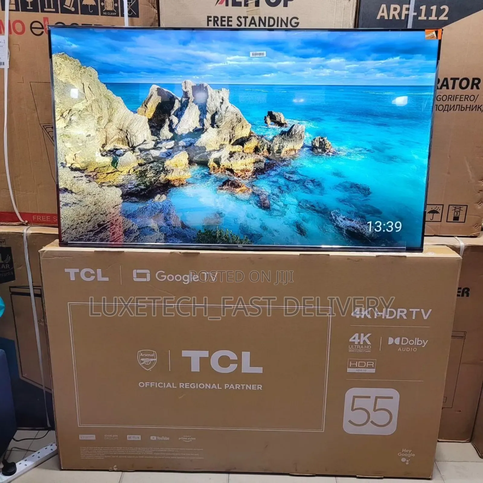 TCL 55" Smart Android Uhd Frameless