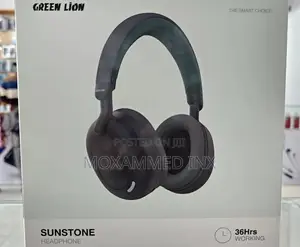 Greenlion GNSUNHDGNBK Sunstone Bluetooth Headphones With