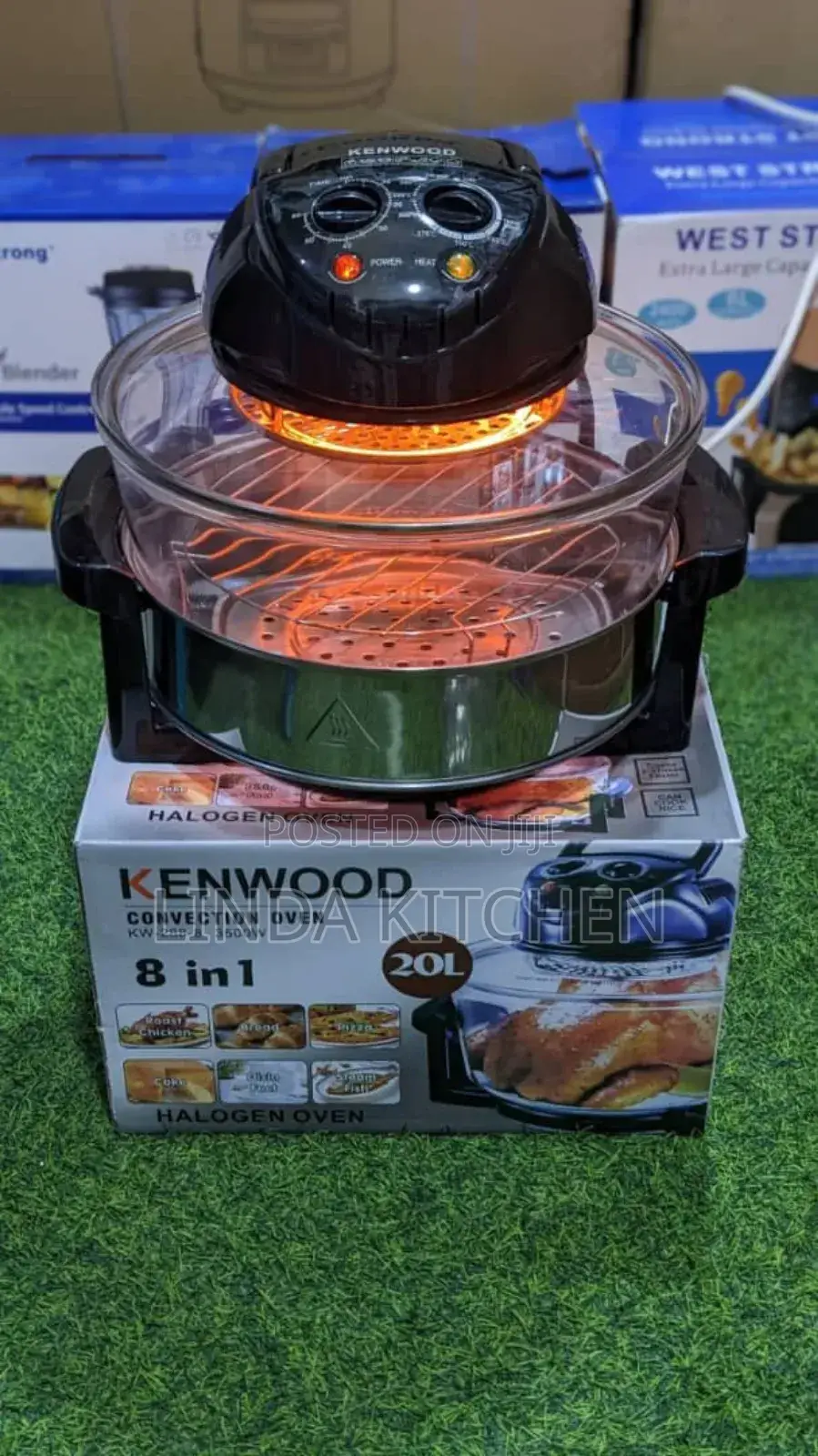 Kenwood Halogen Oven 8 in 1, 20lts