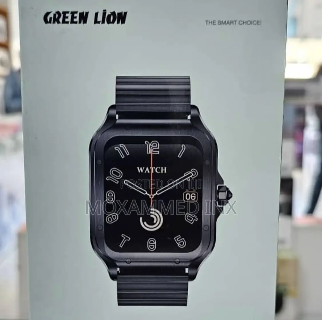 Greenlion GNCRFTDSWBK Curvefit Smart Watch