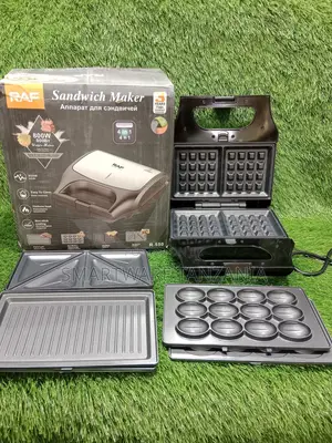 RAF 4 Slice 4 In 1 Sandwich Maker