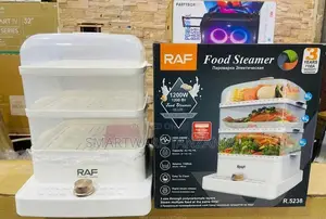 Electric Food Steamer 3 Tier Bpa-free Basket Fast Steaming