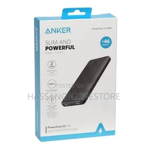 Anker Powerbank A1247h11 Powercore Iii 10000 20w