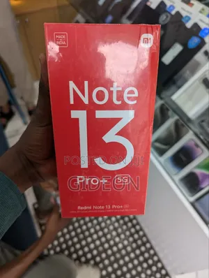 New Xiaomi Redmi Note 13 Pro+ 256 GB Black