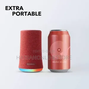 Anker Soundcore Flare Mini Portable Bluetooth Speaker - Red