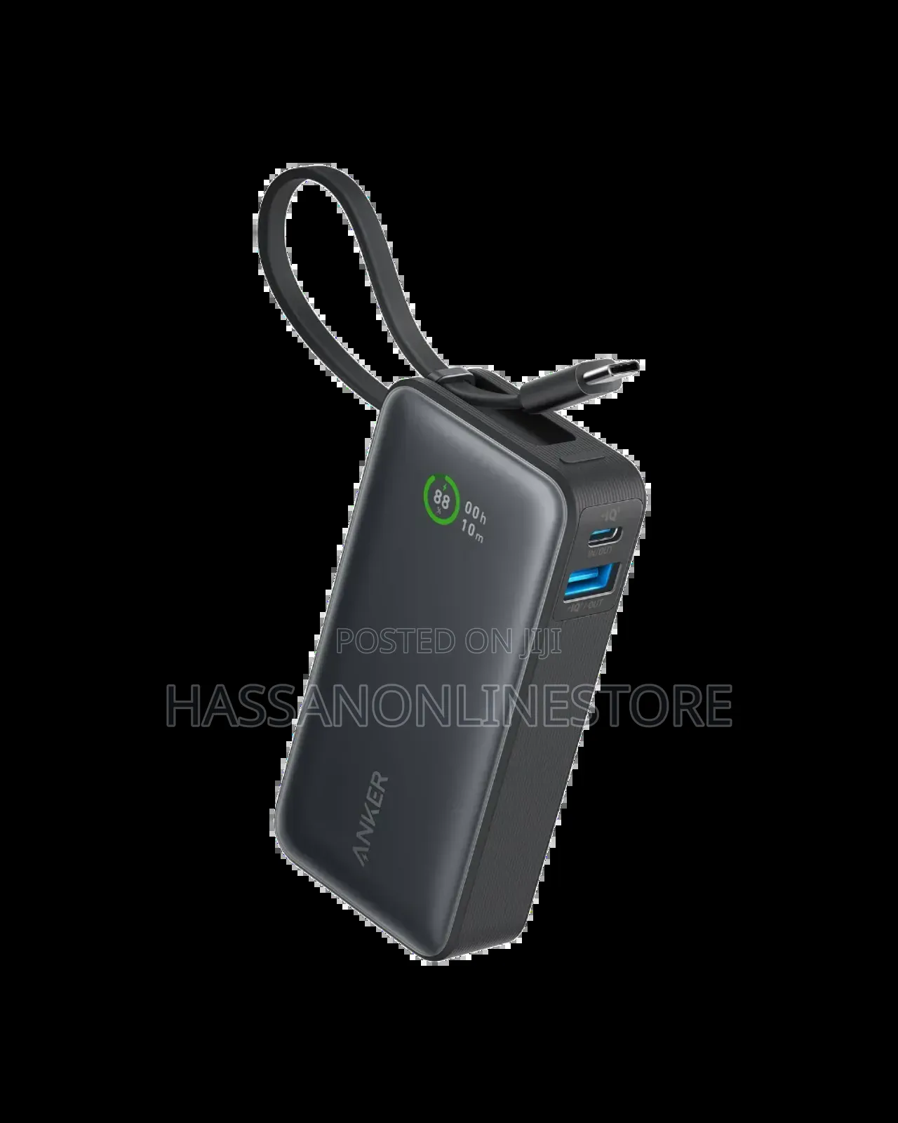 Anker A2359H11 Powerbank 533 Nano 30w Built in Typec Cable