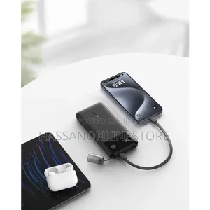 Anker PowerBank Powercore 10000mah 22.5w With USB C A1257 + Free Cable