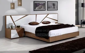 Wooden Bed 