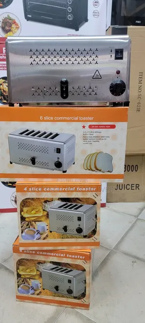 6 Slice Commercial Toaster - Bread Toaster
