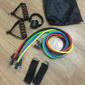 Resistance Bands Set For Exercise, Stretching And Workout