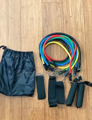 Resistance Band Set With Handles, Portable Toning Tubes