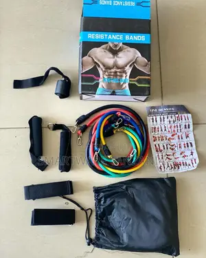 5-in-1 Power Resistance Bands Set - Home Gym Extreme Bands