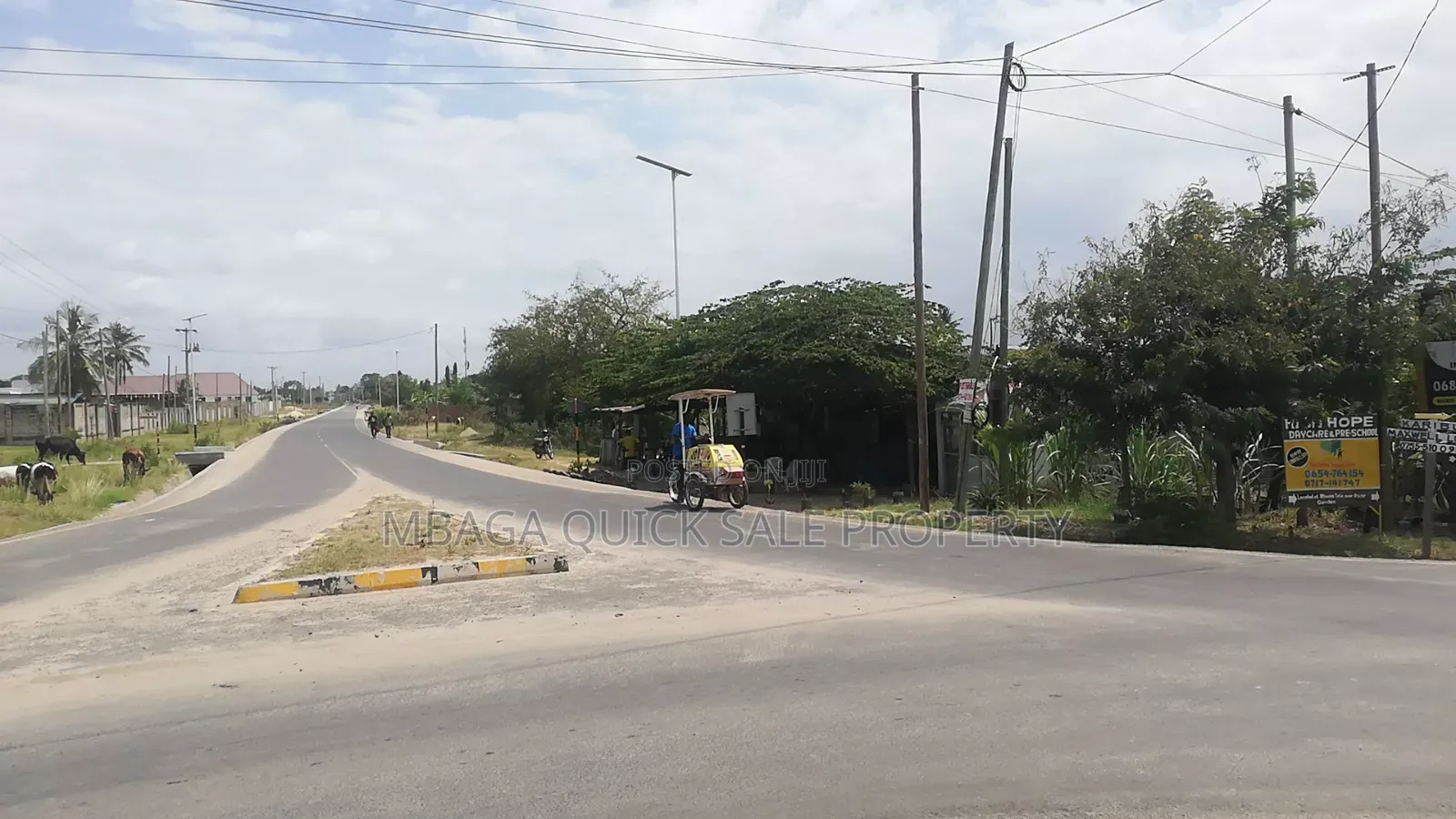 Plot for Sale Along the Main Road Mbweni JKT