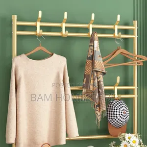 Golden Multipurpose Cloth Racks