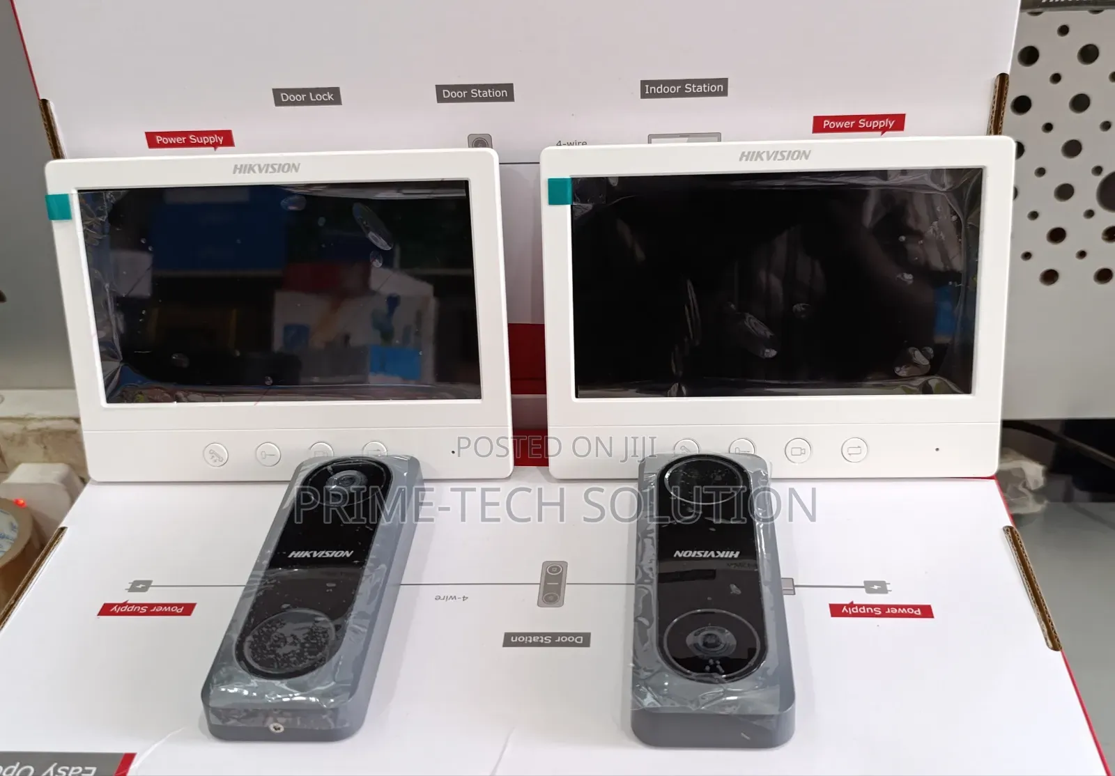 Video Door Bell Intercom — Ona Mgeni Bila Kutoka Nje | 1yr Warranty