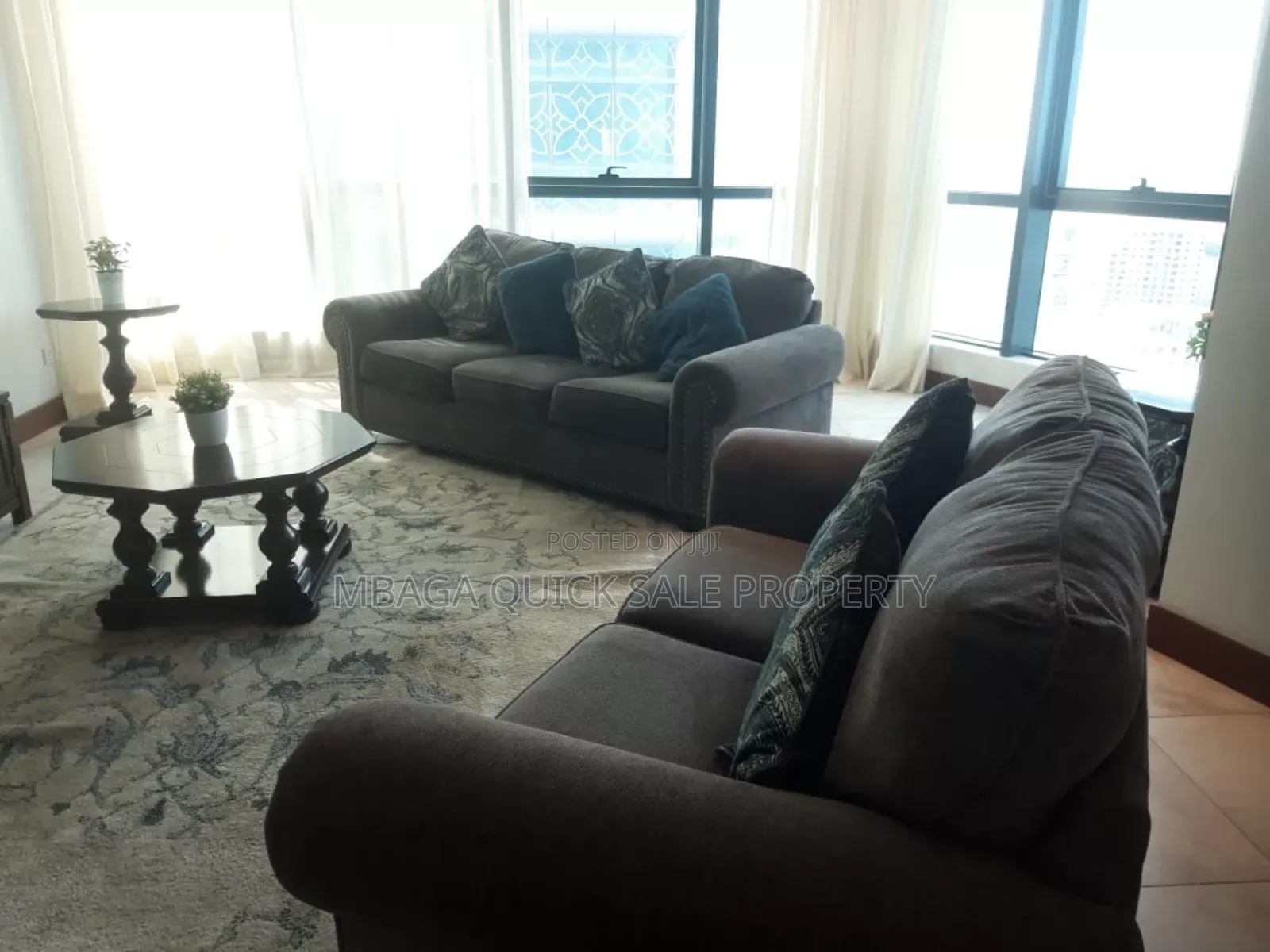 Furnished 3bdrm Apartment in City Center, Mbezi for rent