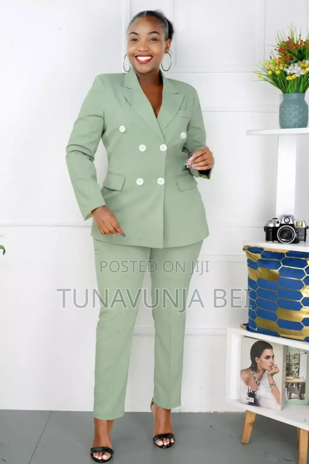 Six Button Ladies Suit