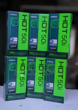New Infinix Hot 50i 128 GB Gray