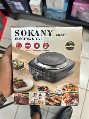 SOKANY Electric Hot Plate, 1000W Powerful Versatile Cooker