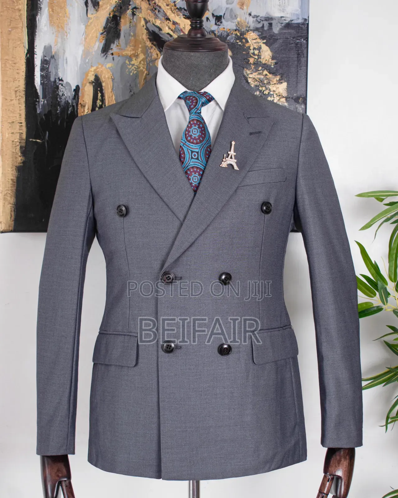 Double Breasted Suits | Six Buttons |