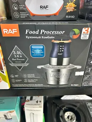 RAF 3L Stainless Steel Food Processor, Electric Chopper