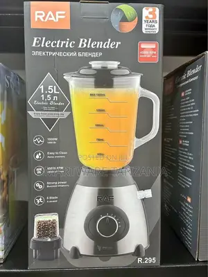 2-in-1 1.5L Blender With Strong Power Motor