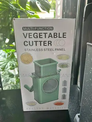 Vegetable Slicer With Stainless Steel Panel, Food Cutter