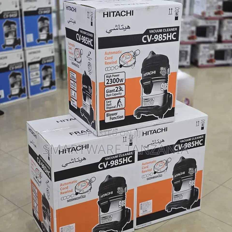 Powerful Drum Vacuum Cleaner, 2300 Watts, 23 L Dust Capacity